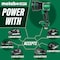 Metabo Hpt 18V Cordless 1,050 Lumen LED Handheld Spotlight Bare UB18DHQ4M - alternate 4